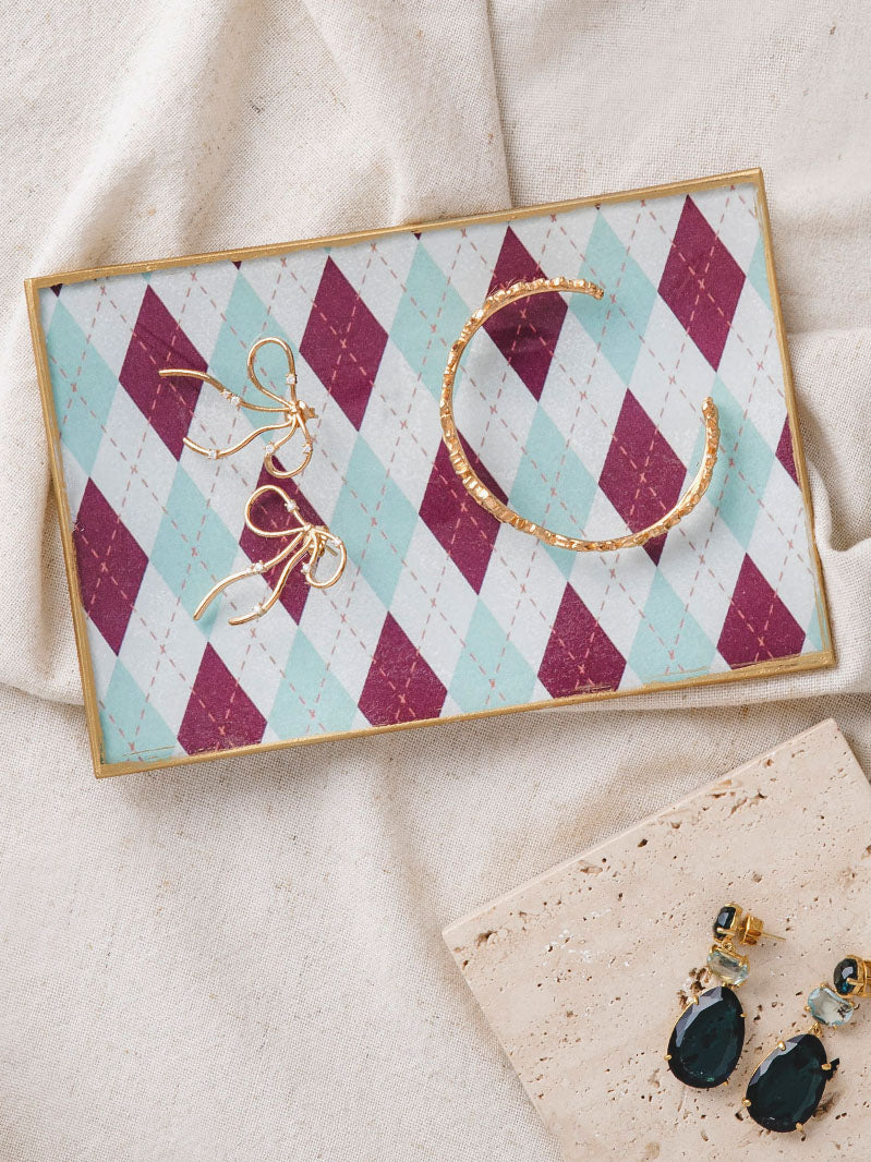 Fuente Rectangular 16x11cm Los Rombos