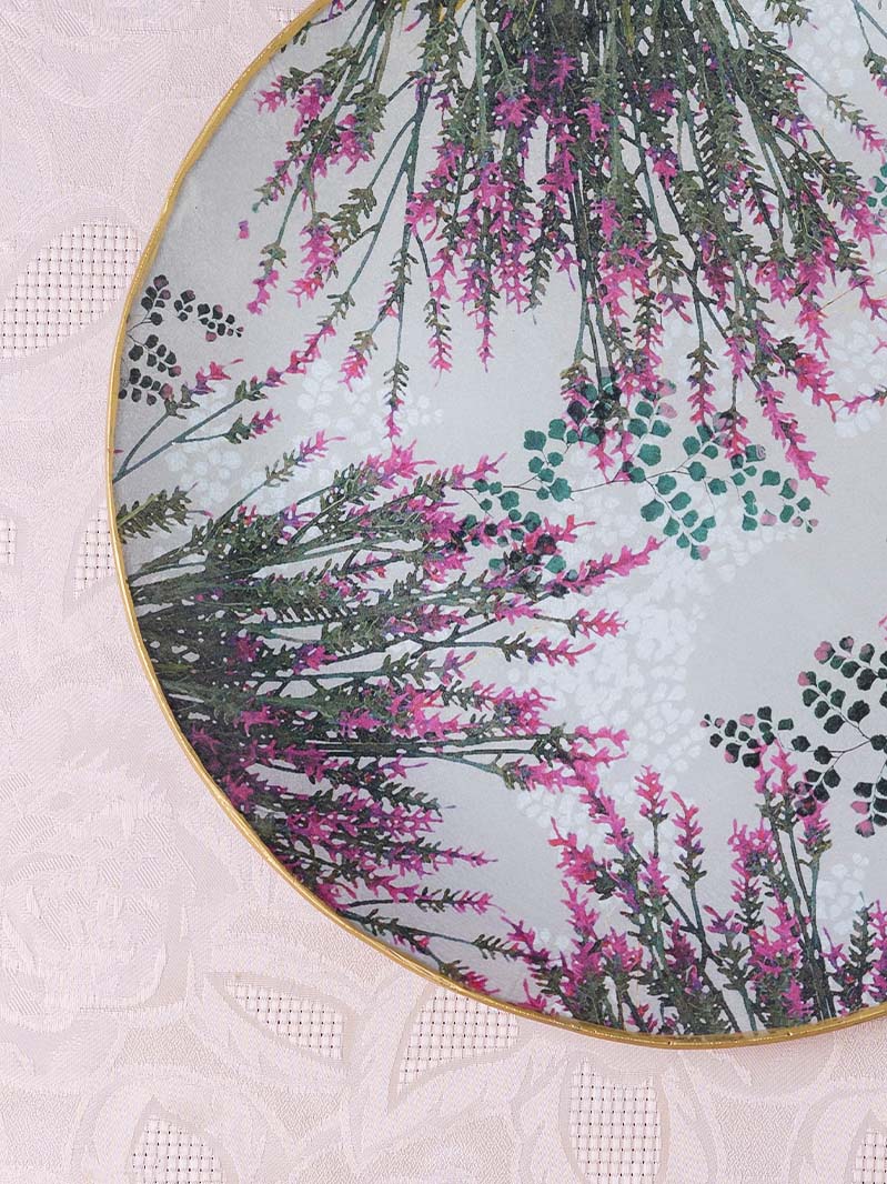 Plato redondo 30cm Lavanda