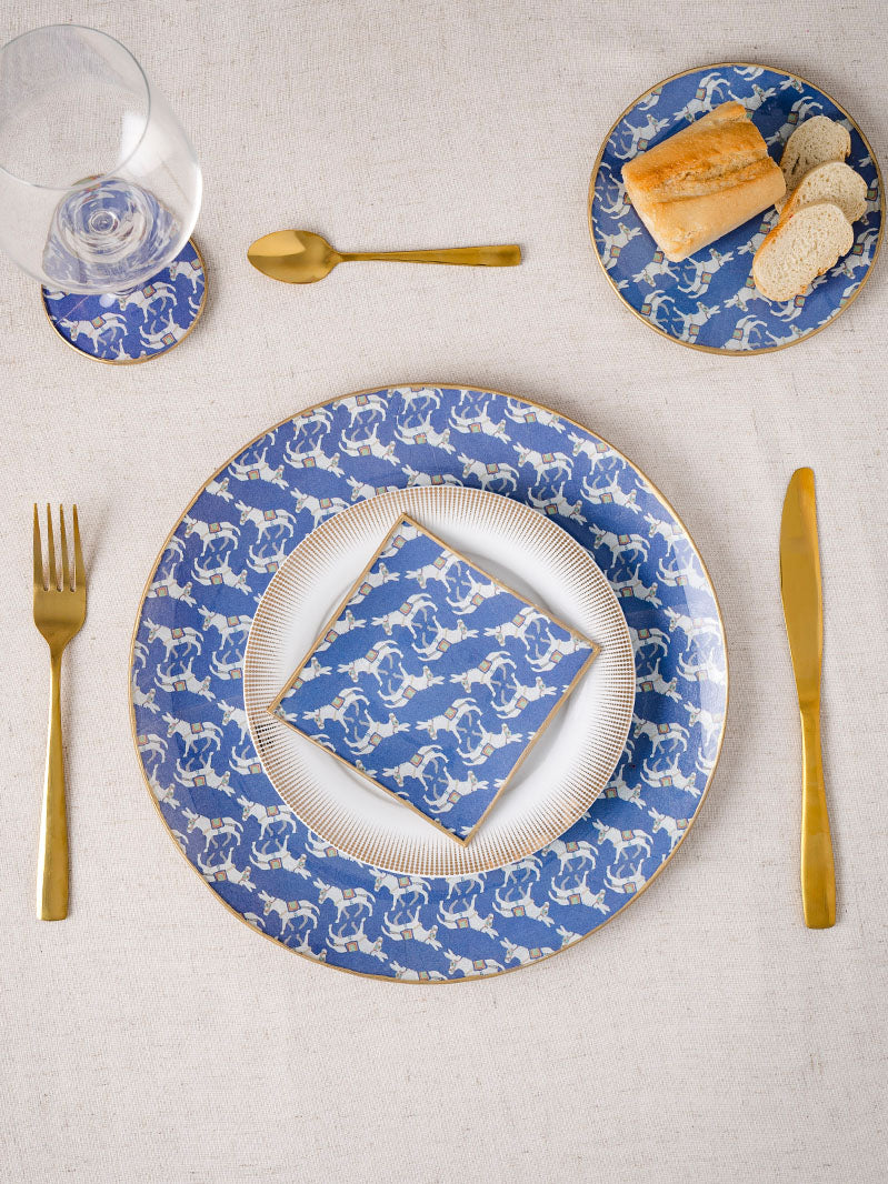 Plato redondo 30cm Los Burritos de Mijas