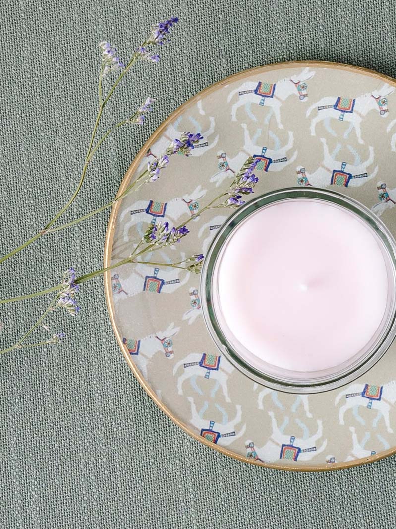 Plato redondo 15cm Los Burritos de Mijas