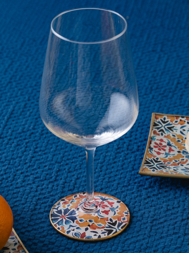 Copa Vino 7 Pack 2 Copas (azulejo andaluz)
