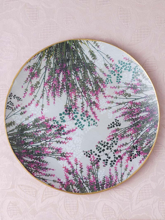 Plato redondo 30cm Lavanda