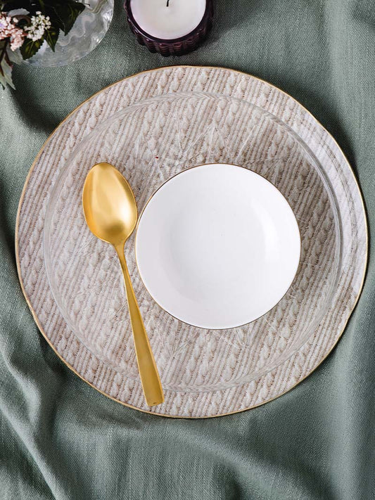 Plato redondo 30cm Los Ochos