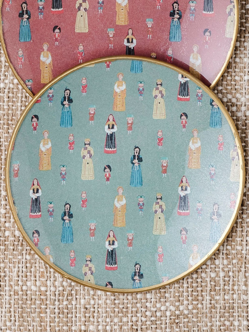 Plato redondo 15cm Verde