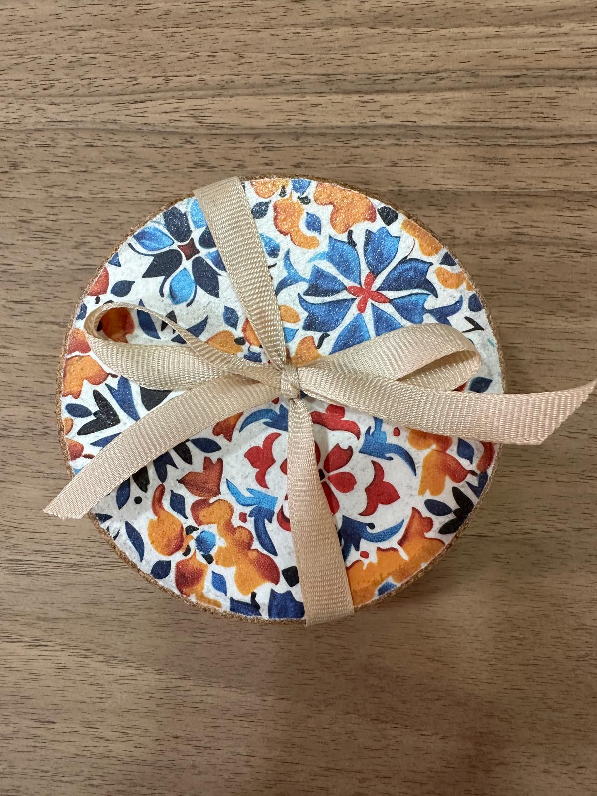 Posavasos corcho - Set de seis, variado