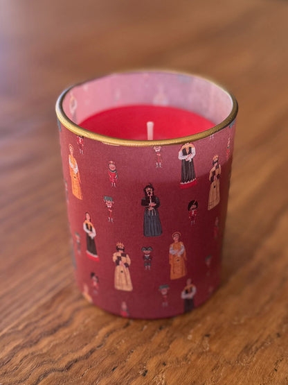 Vela Gigantes y Cabezudos granate  - aroma frambuesa