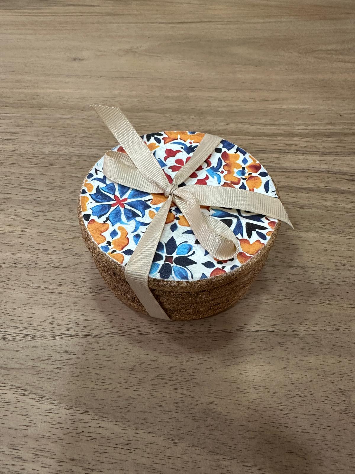 Posavasos corcho - Set de seis, variado