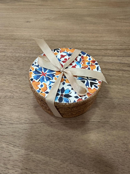 Posavasos corcho - Set de seis, variado