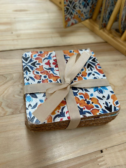 Posavasos corcho - Set de seis, variado